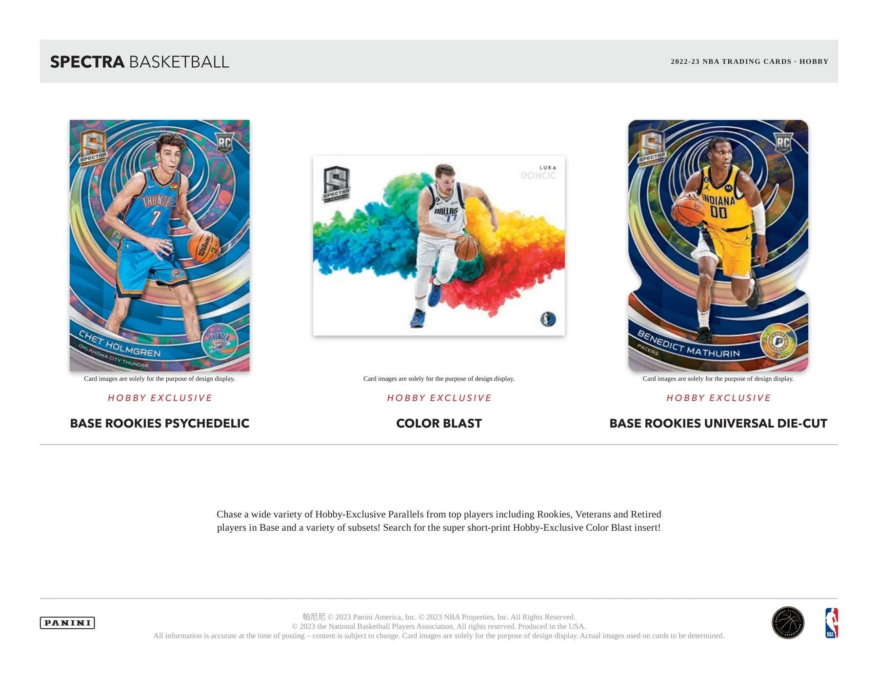 2022-23 Panini Spectra Basketball Hobby Box