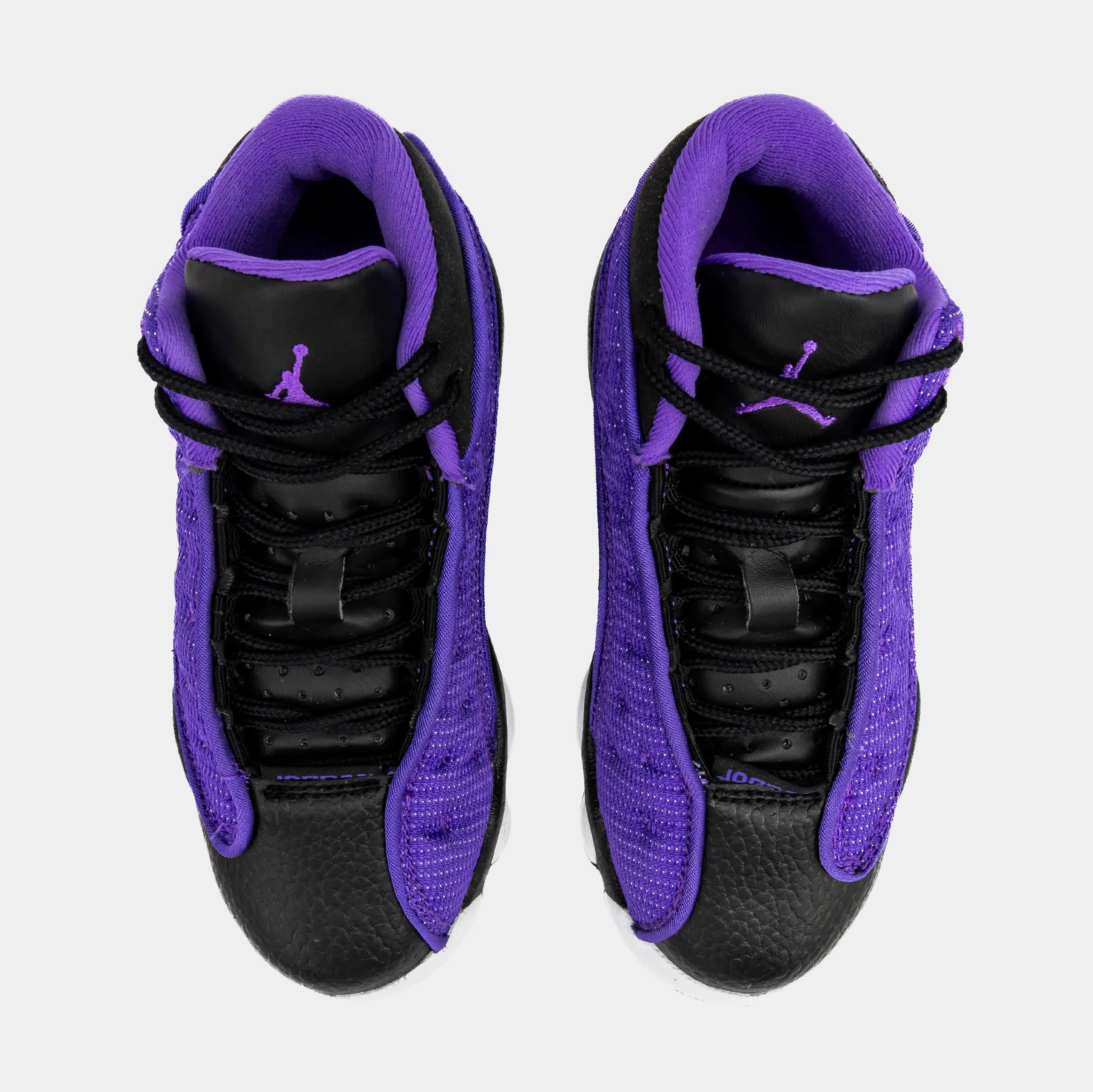 Air Jordan 13 Retro Purple Venom Preschool Lifestyle Shoes (Black/Purple)