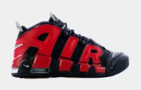 Air More Uptempo Grade School Basketball Shoes (Black) Free Shipping