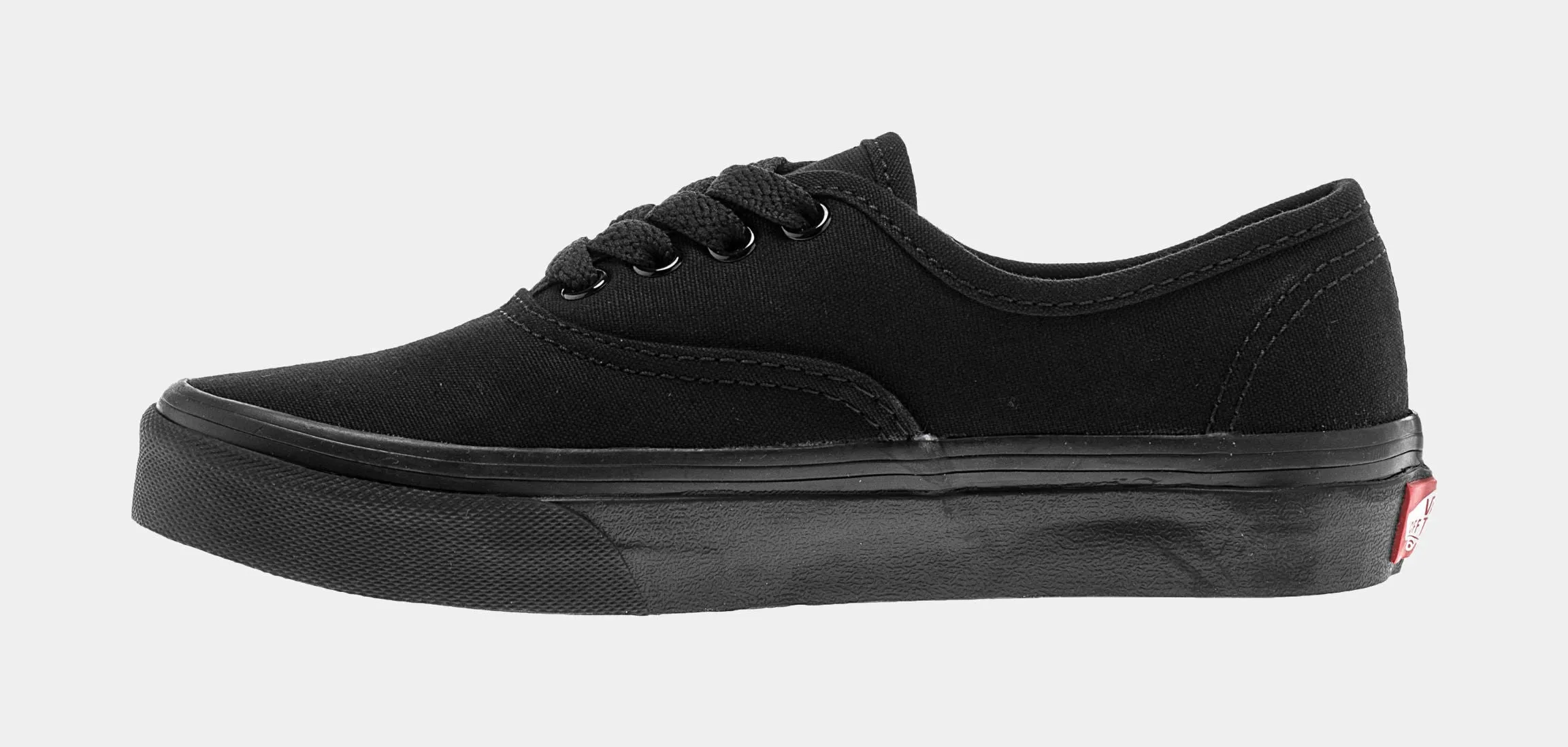 Authentic Low Preschool Skate Shoes (Black)