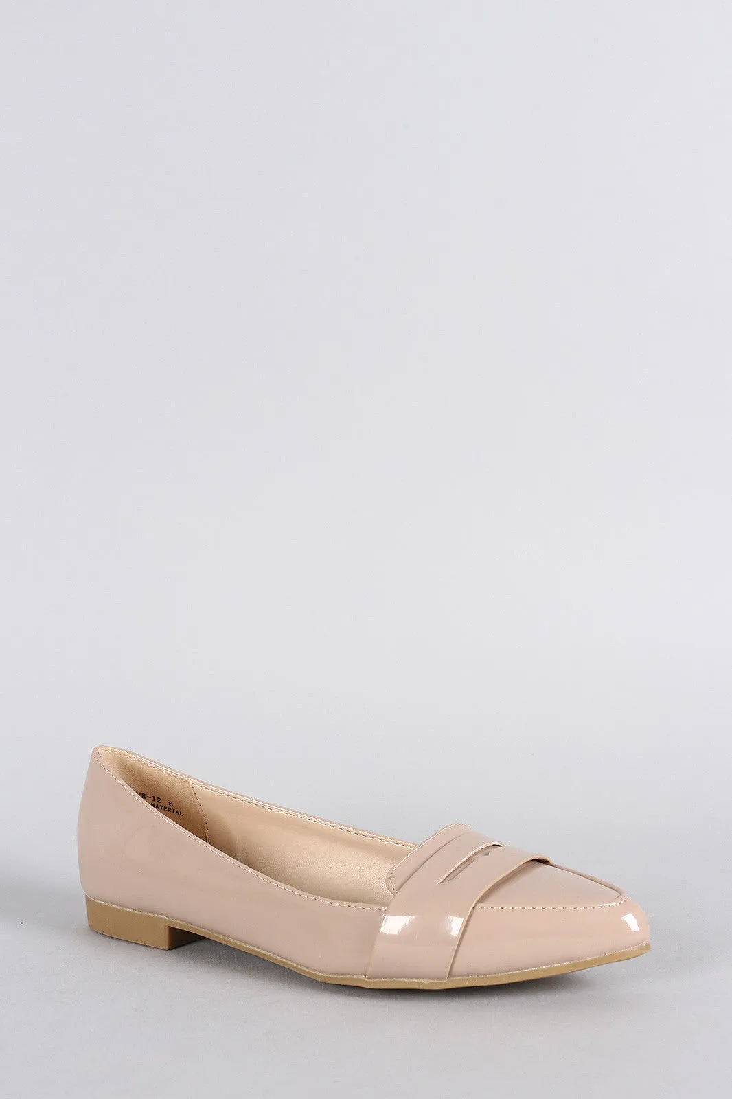 Bamboo Penny Loafer Flat