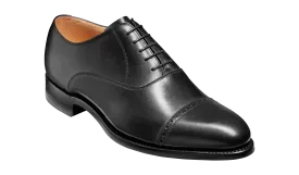 Barker Burford  Smart toe-cap Oxford Shoe  -Black Calf