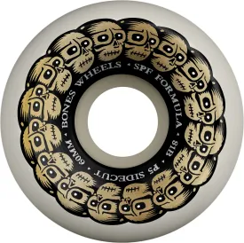 BONES WHEELS  CIRCLE SKULLS P5 SIDECUT 81B (56MM/60MM)