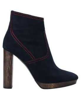 Burberry Women Ankle boots Dark blue 3 UK