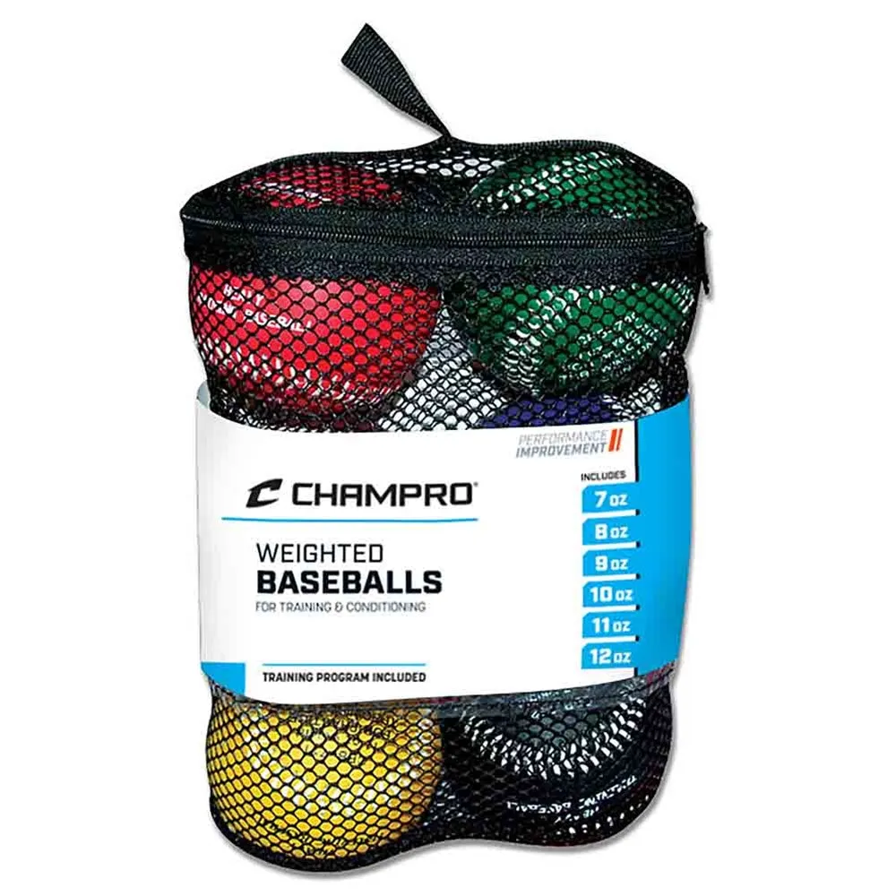 Champro Weighted Training Baseballs - Team Set