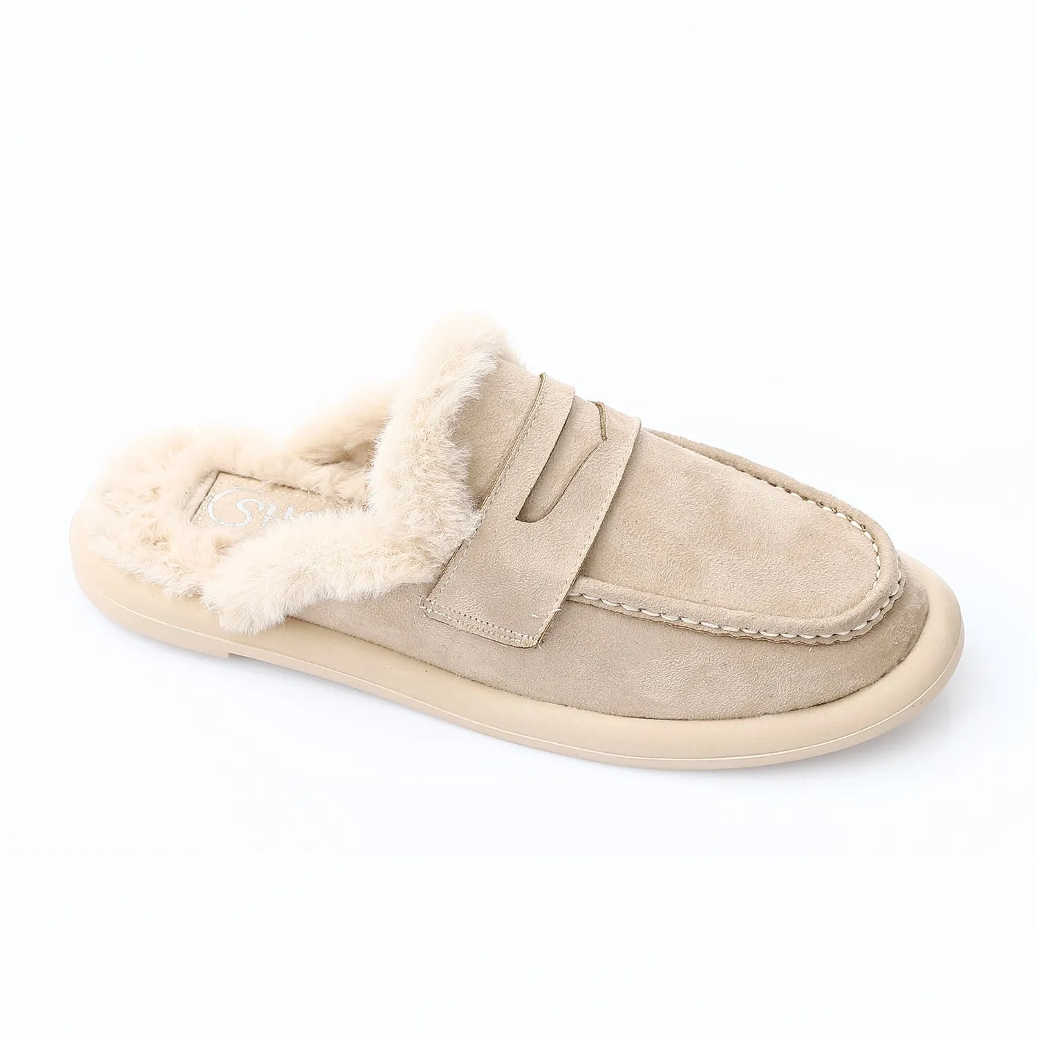 chunky mule loafers teddy