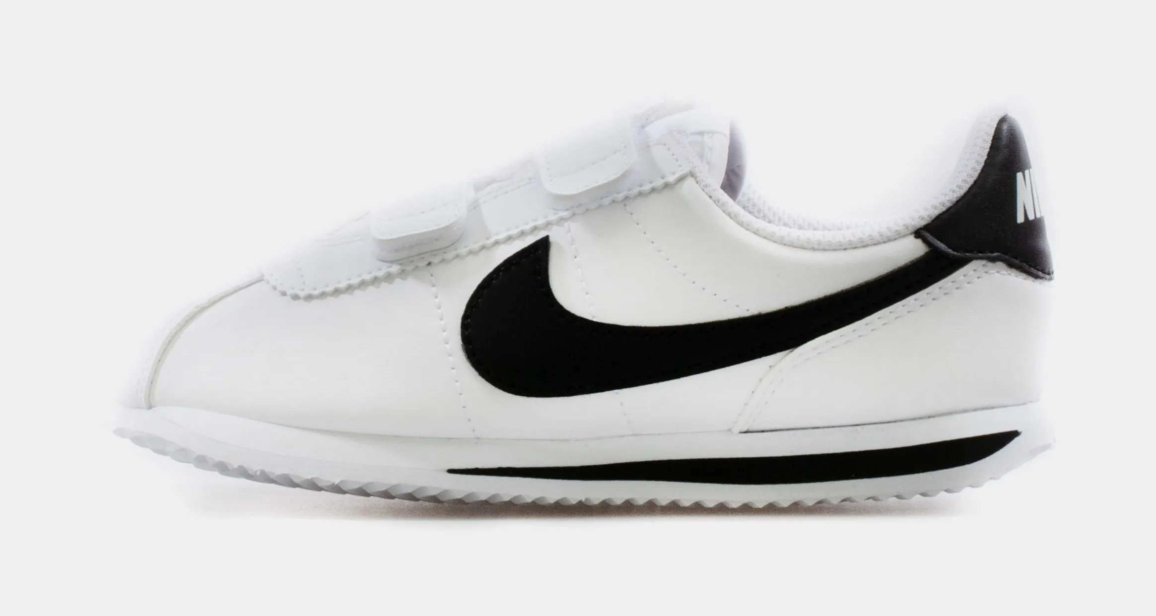 Cortez Basic Preschool Lifestyle Shoe (White)