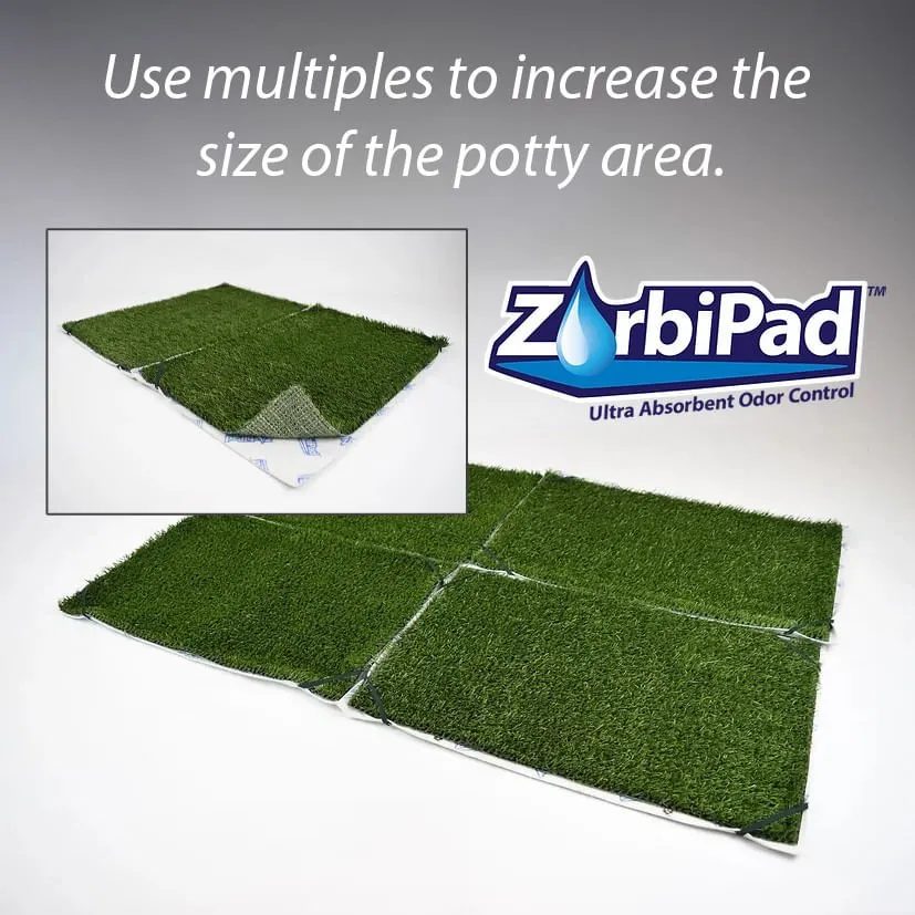 Indoor Dog Potty, 16" x 24" (Pad & Grass Only)