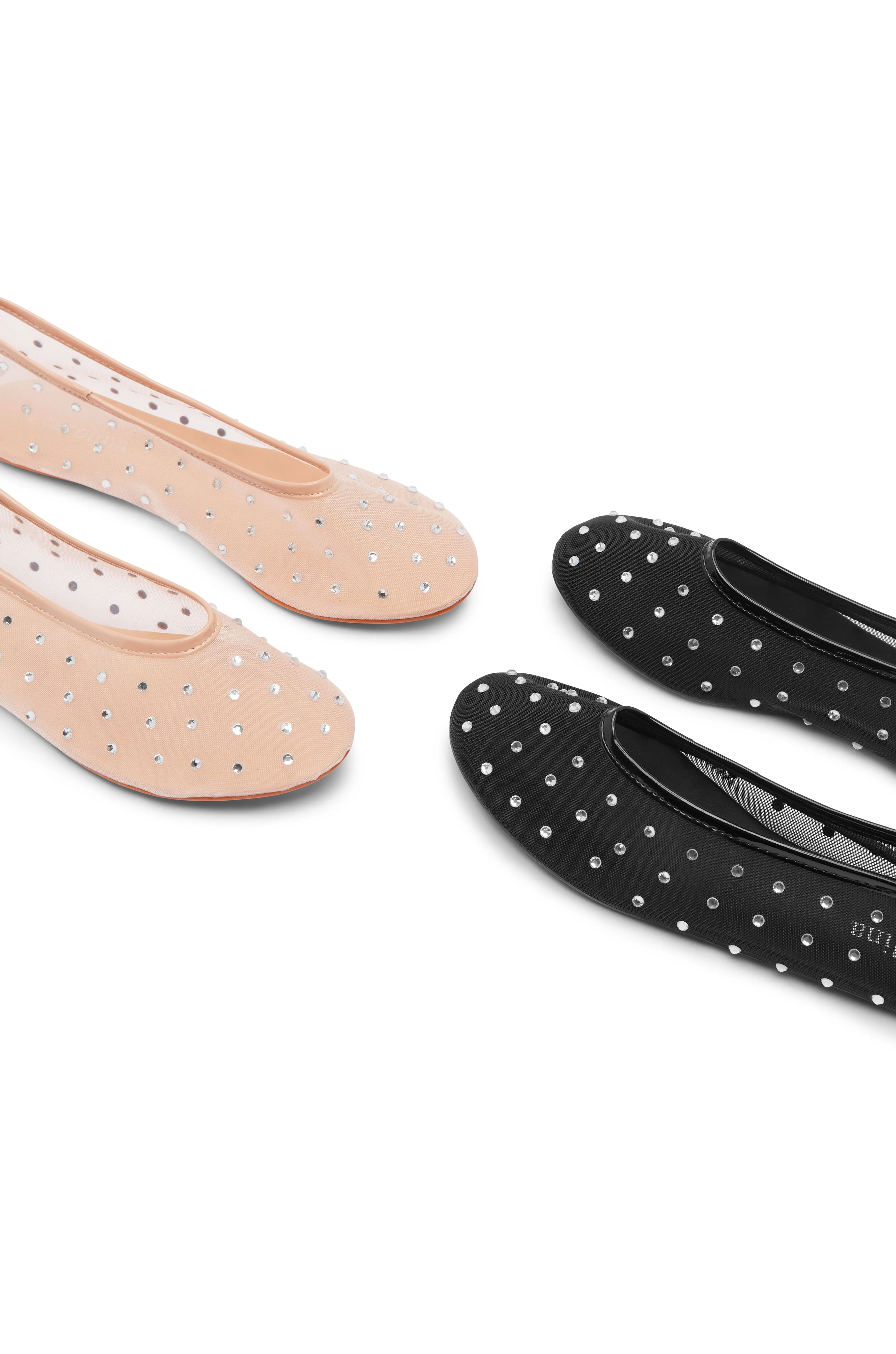 Jade Ballet Flats Black