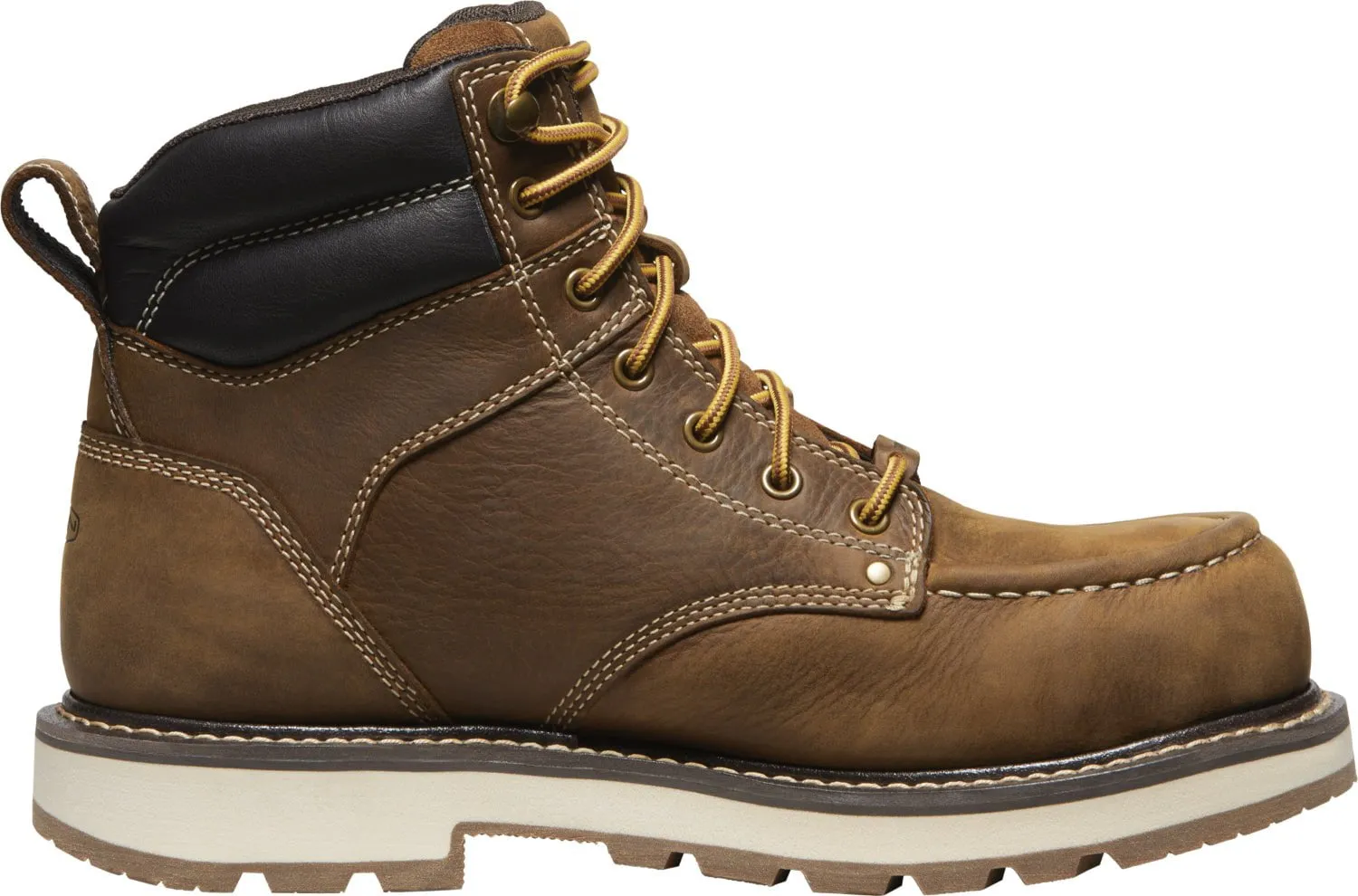 Keen Utility Mens Cincinnati 6in WP CT Belgian/Sandshell Leather Work Boots