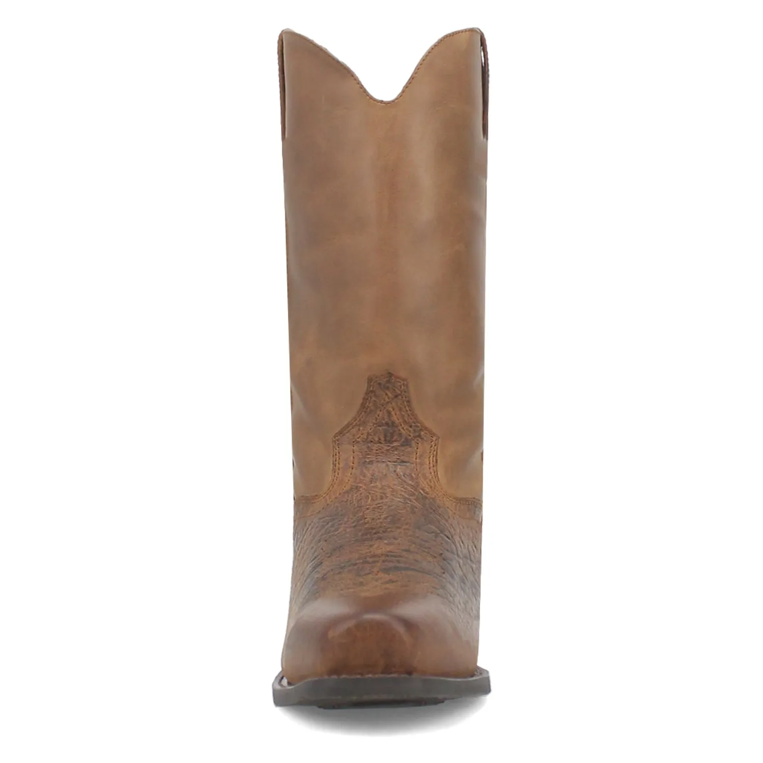 Laredo Mens Gilly Taupe Leather Western Work Boots