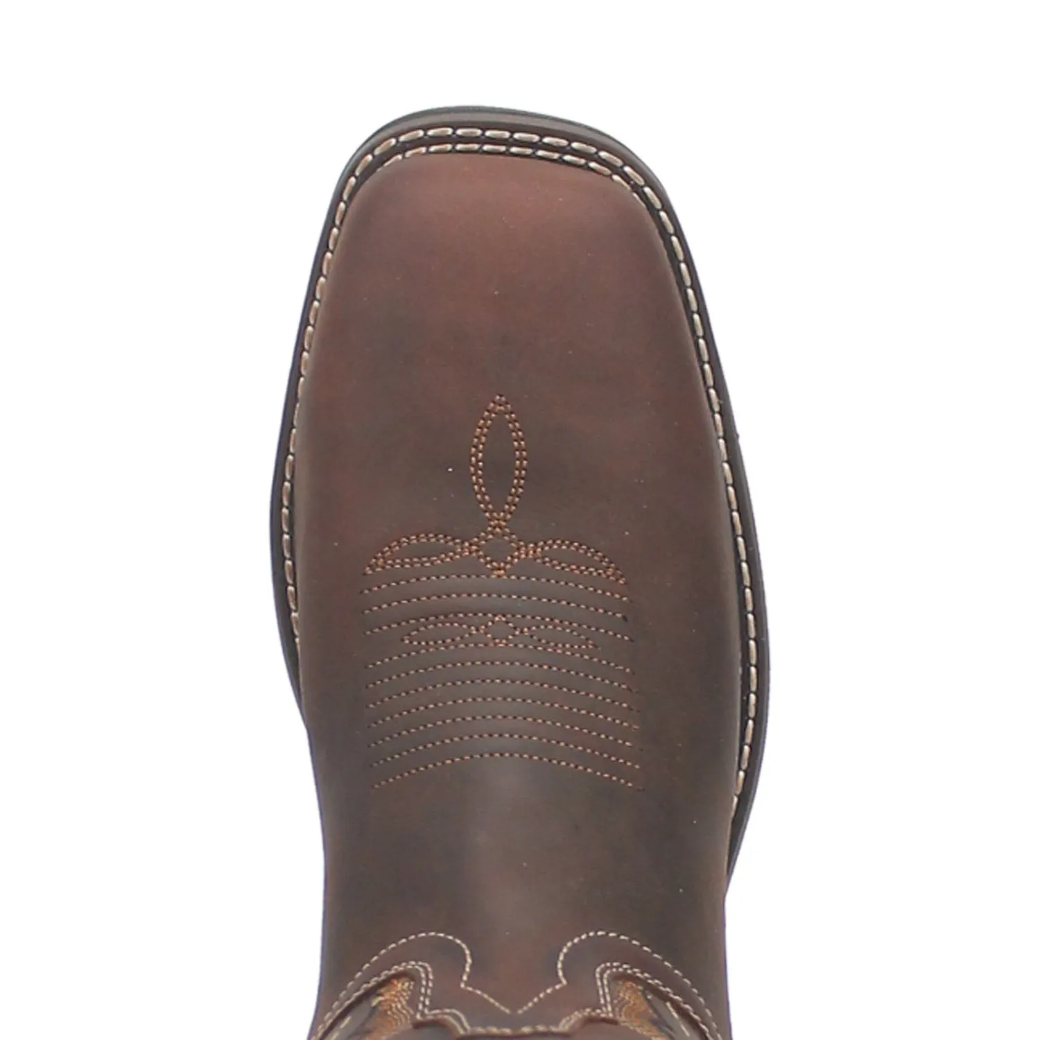 Laredo Mens Stringfellow Steel Toe Brown Leather Work Boots