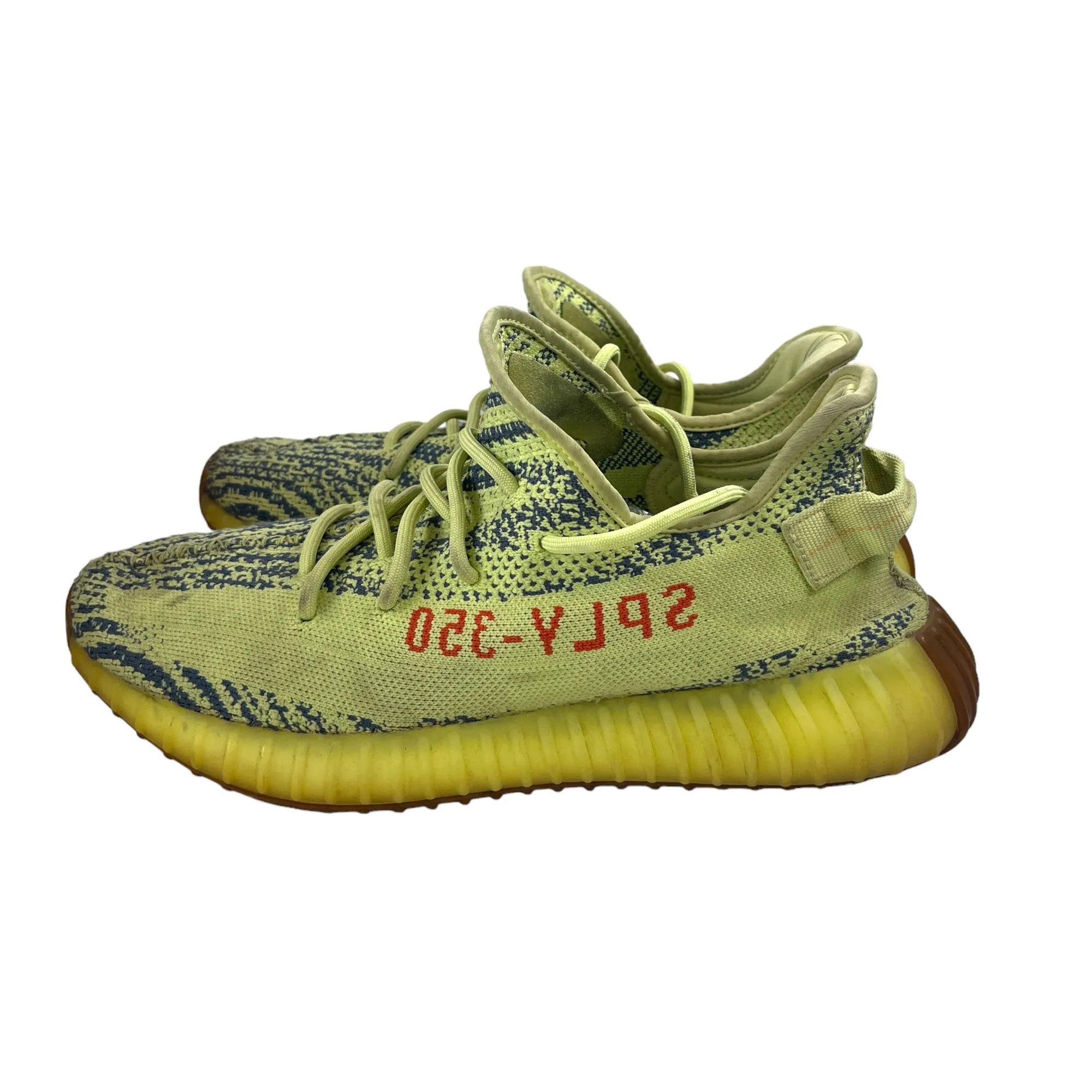 Men's Boost 350 V2 Semi Frozen Low Trainers Yellow Size EU 45.5 / UK 11.5