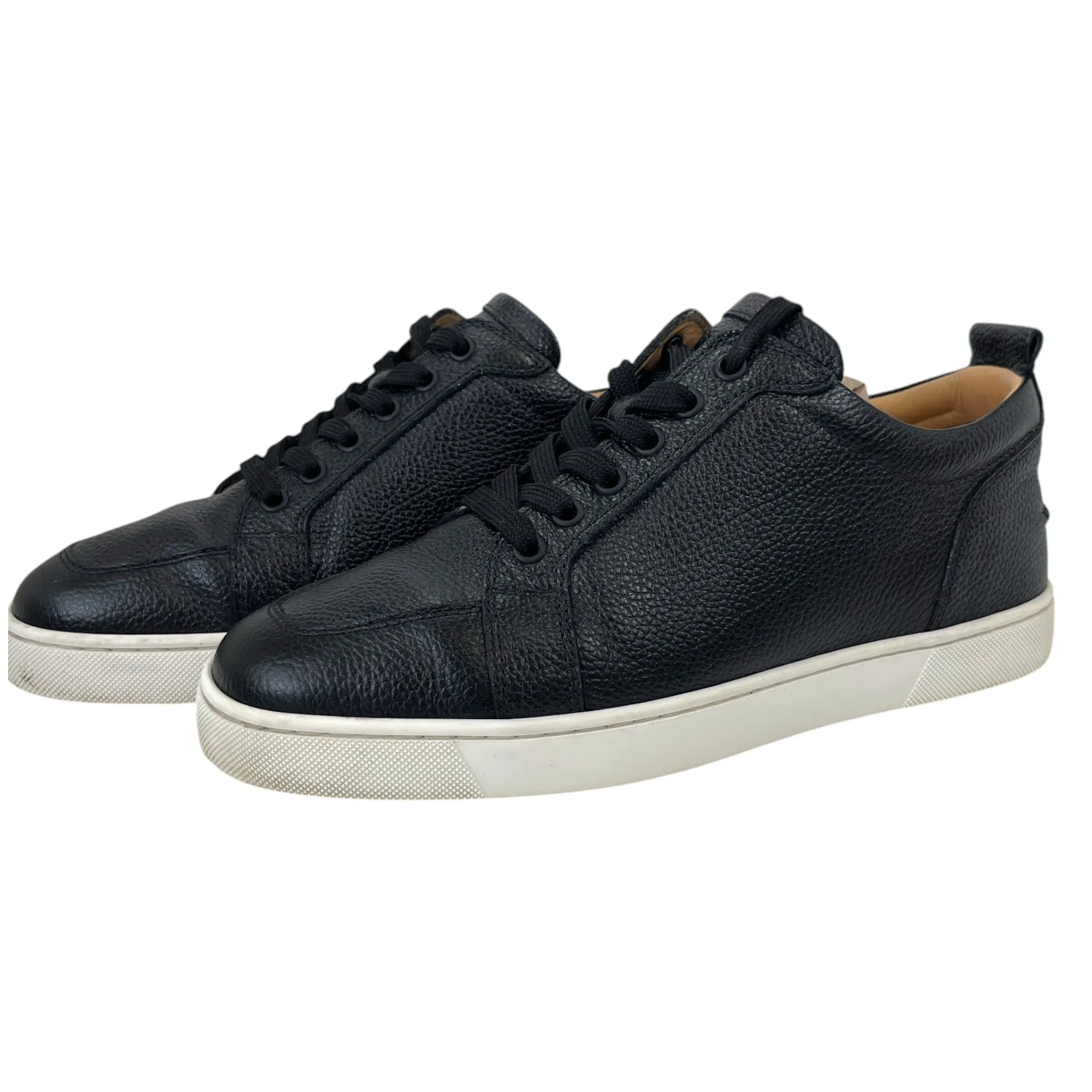 Men's Junior Low Trainers Black Size EU 41 / UK 7