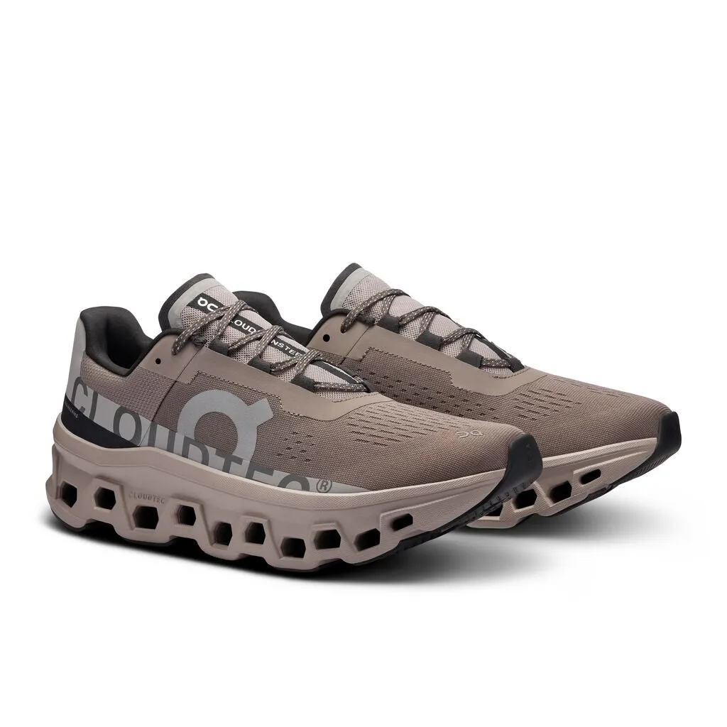 Men's On Cloudmonster Color: Cinder | Fog