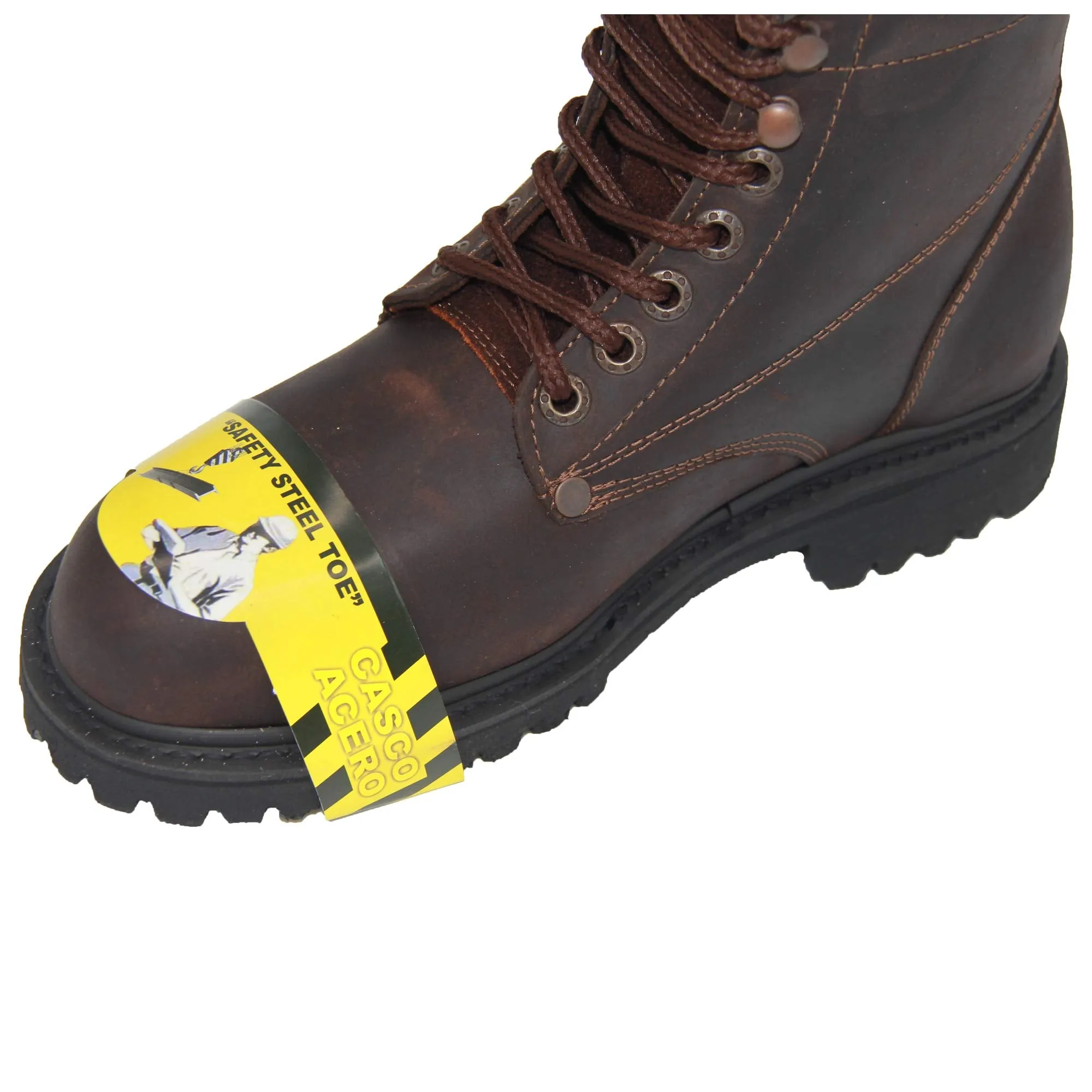 Men's Steel Toe Leather Safety Construction Work Boot