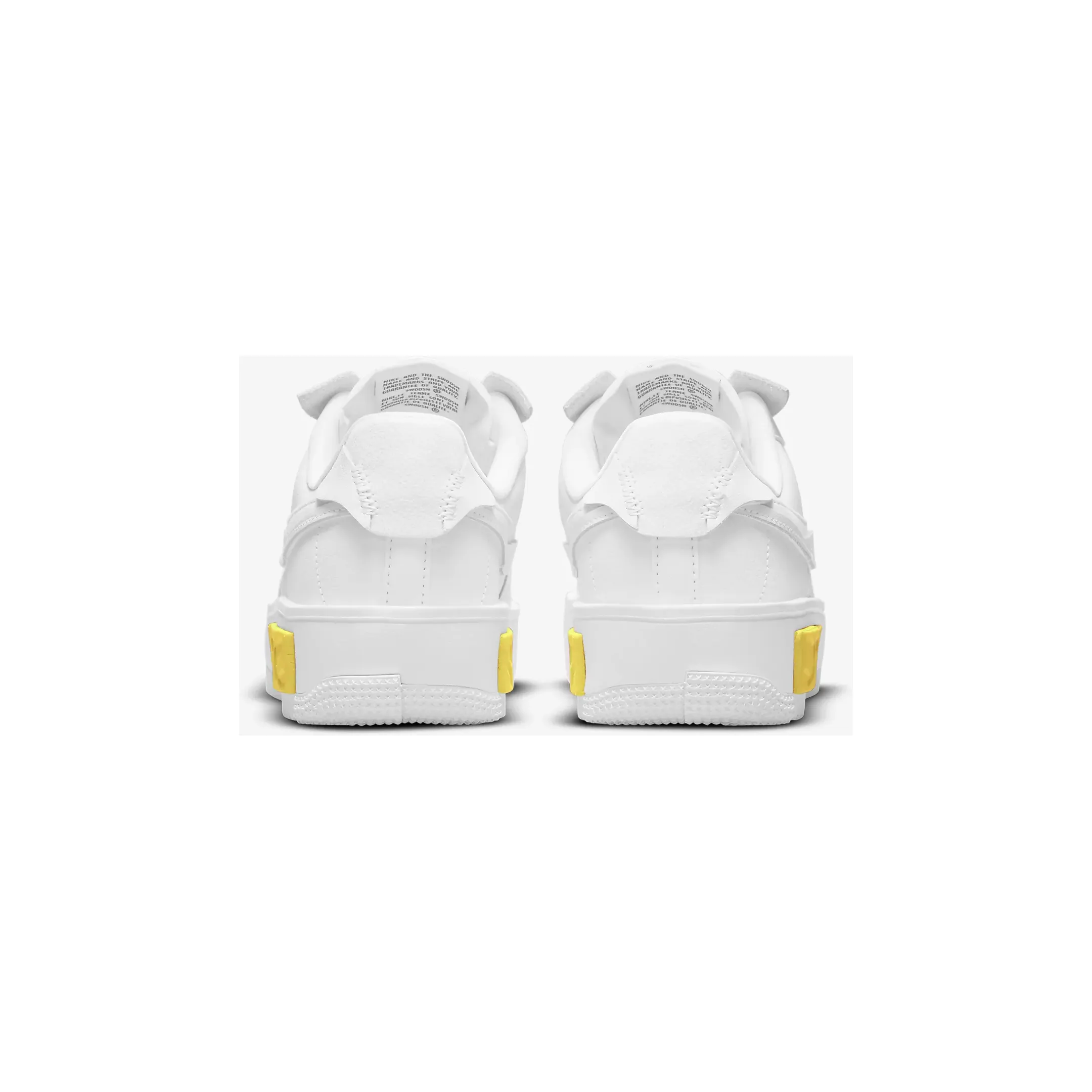 Nike Women's Air Force 1 Fontanka Shoes - Summit White / Photon Dust / Opti Yellow