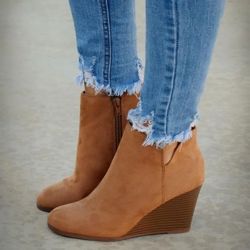 Platform Ankle Boots