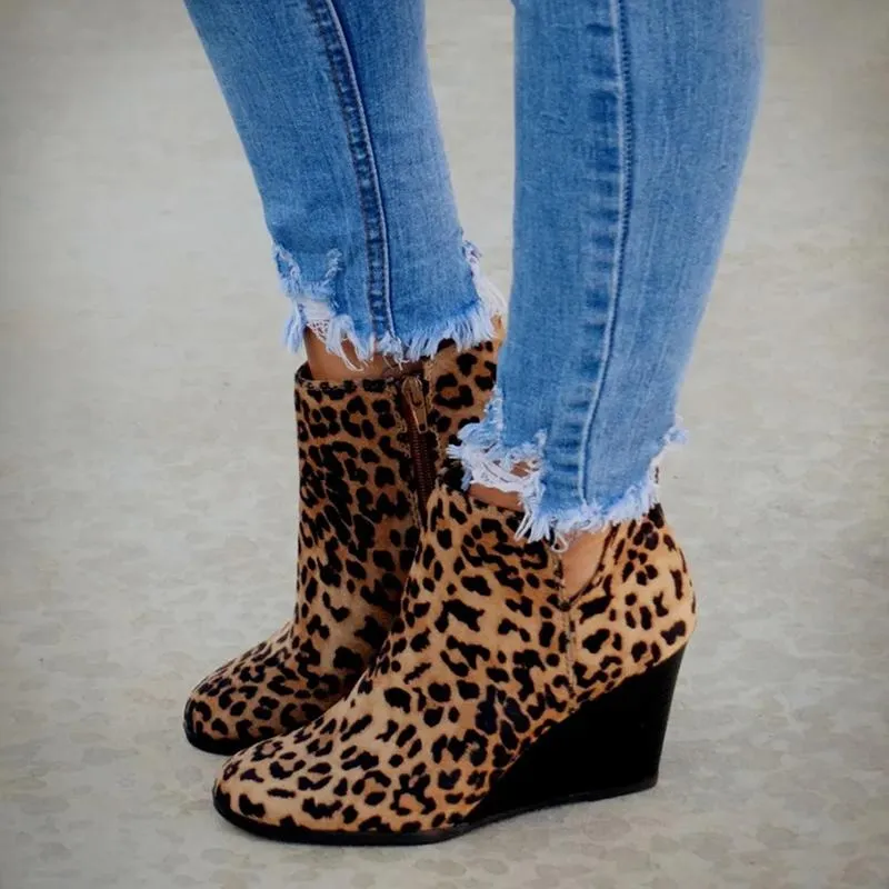 Platform Ankle Boots