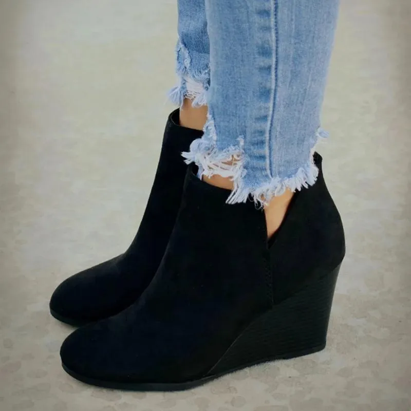 Platform Ankle Boots