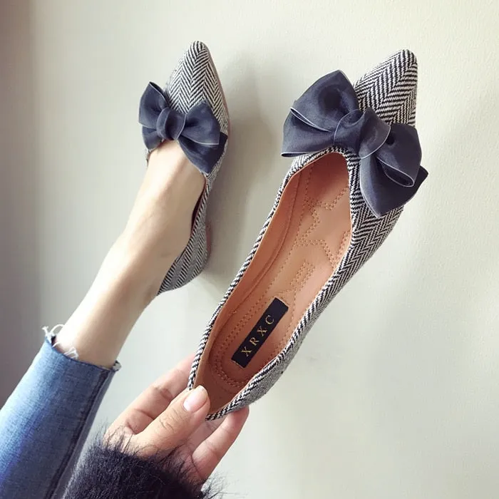 Pointed Toe Sweet Soft Sole Flat Shoes