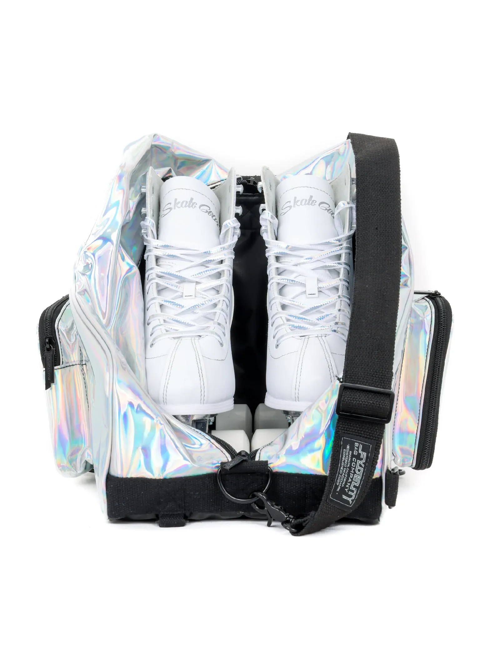 Roller Skate Backpack | Freewheelin' | Laser Silver