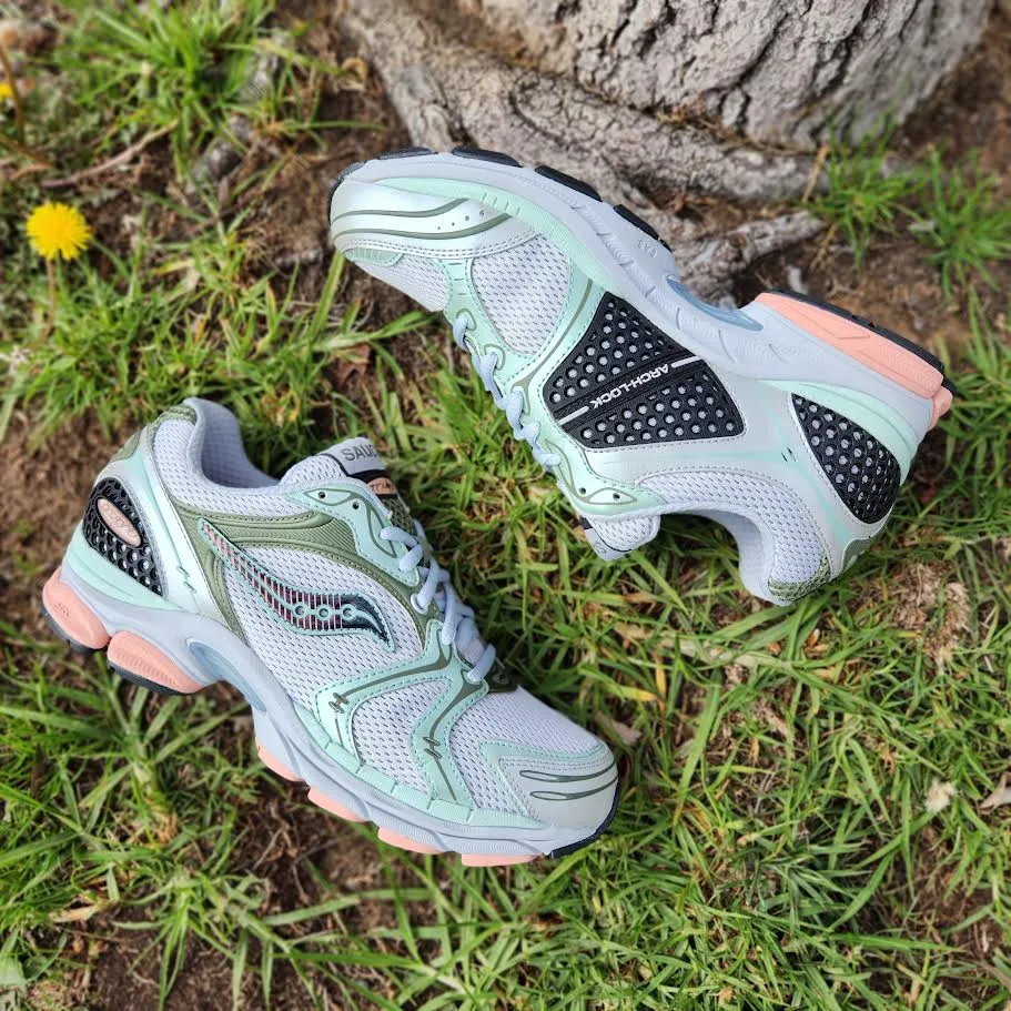 SAUCONY PROGRID TRIUMPH 4 GREY GREEN