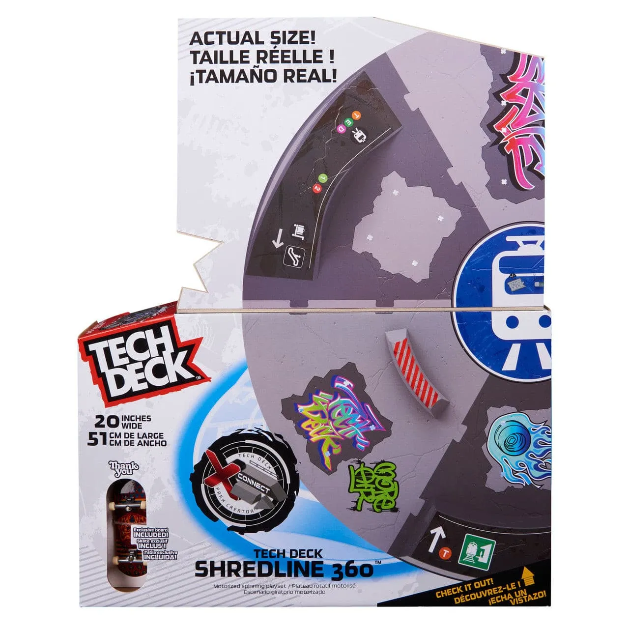 Tech Deck Shredline 360 Turntable