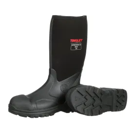 Tingley Rubber Badger 15" Boots Steel Toe Knee Boot - Black