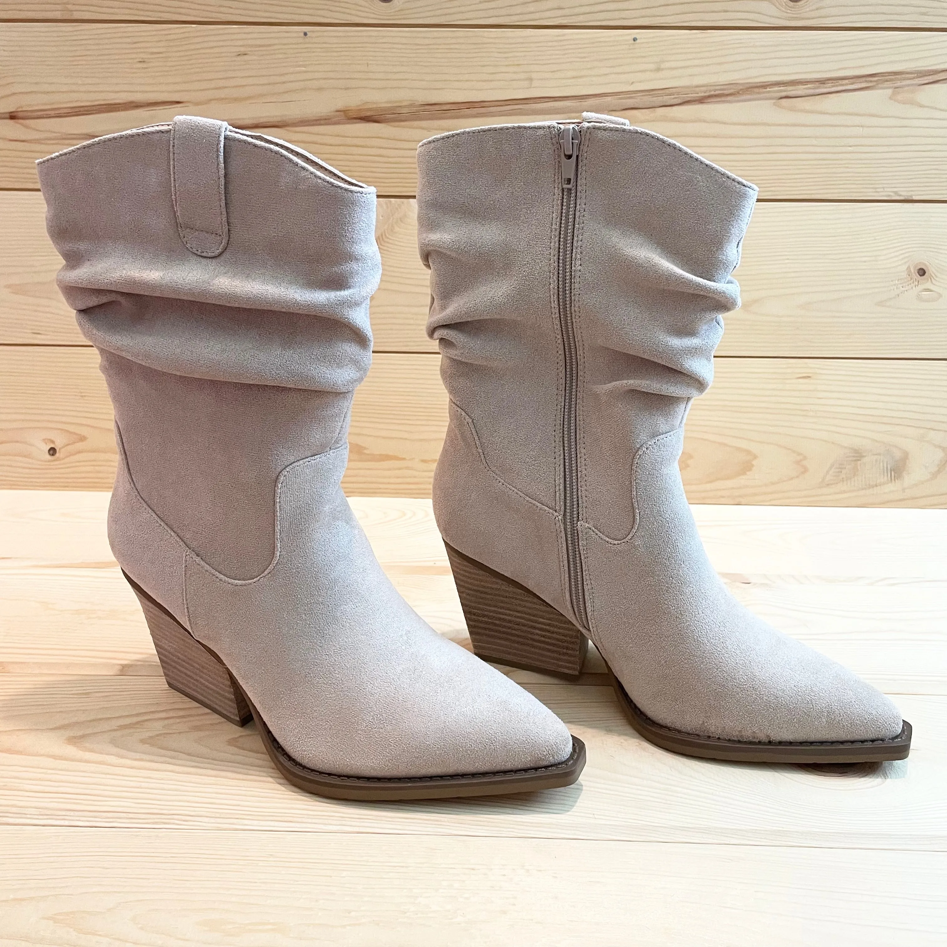 Very G "Morocco" Light Taupe Bootie