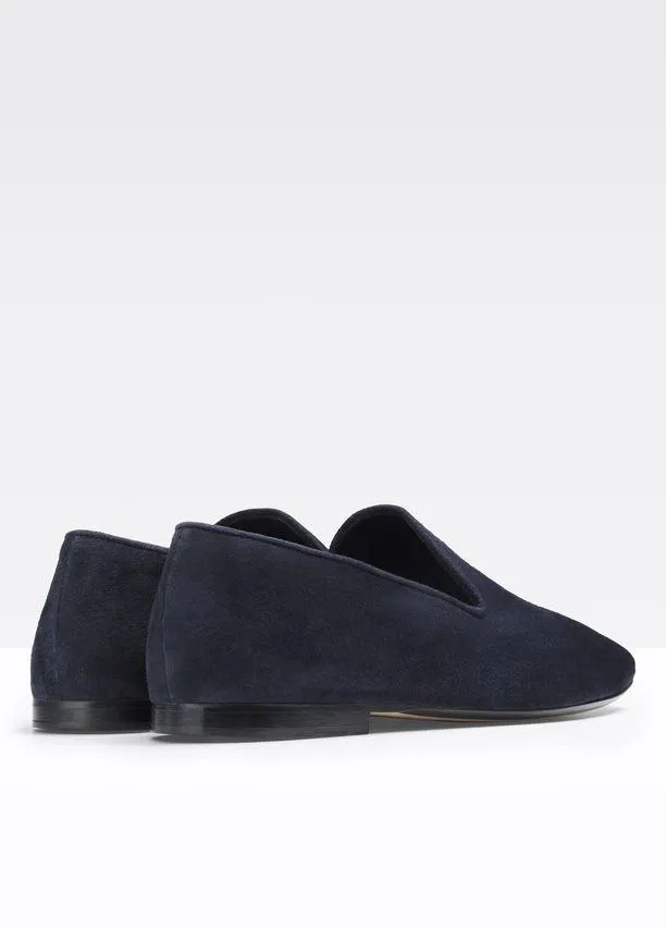 Vince - Bray Deep Blue slip-on loafers