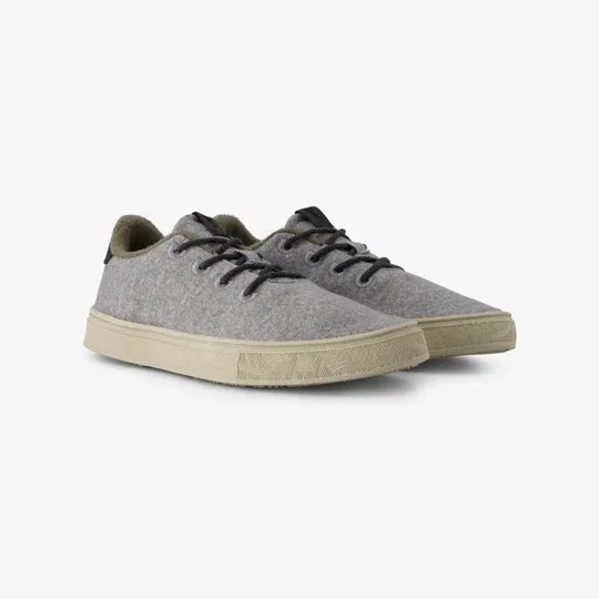 YY Nations Shoes Cirro Wool Color Grey / Natural Pair of Shoes